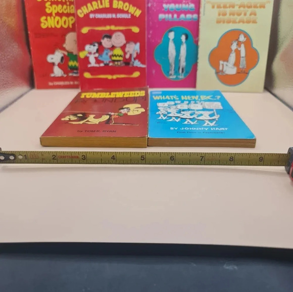 Vtg Comic Paperback Lot Snoopy Charlie Brown Tumbleweeds B.C. Charles Schultz - Picture 2 of 3